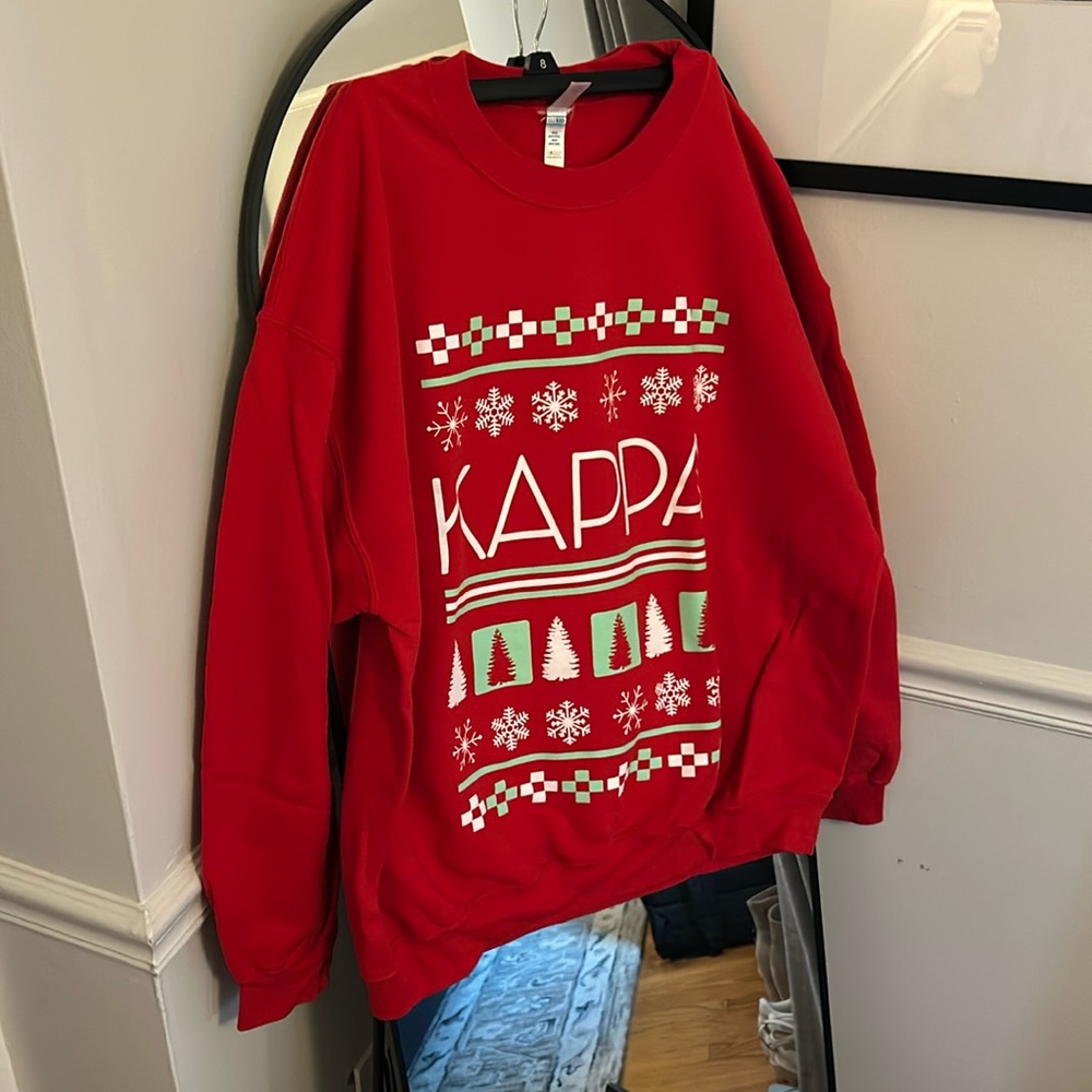 Kappa Kappa Gamma holiday sweatshirt